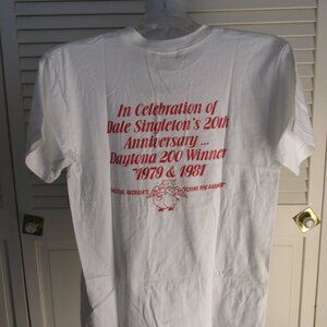 Vintage Dale Singleton 20th Anniversary Daytona 200 Winner - Small